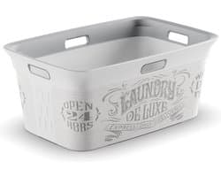 Kis Chic Deluxe Wasmand - 45L - 59x39x27cm - Gebroken wit