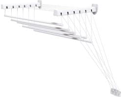 Lift 100 Wasdrogers voor muur en plafond van staal, 6 m drooglengte