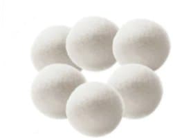 Luxe Drogerballen Organisch - 6x - 100% wol — afbeelding 1