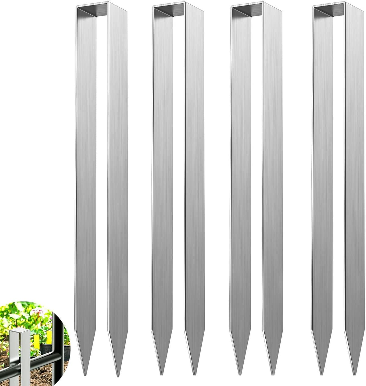 Set van 4 Grondankers voor Rozenbogen — afbeelding 1