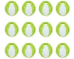 Set van 12 Herbruikbare Wasballen voor de Wasmachine