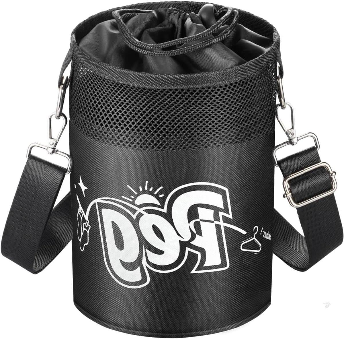 Wasknijperzak met schouderriem - Wasknijperhouder Organizer - Wassen en Ophangen - Handsfree Werk Gemak - Voor 200 Knikkers - Met Patroon — afbeelding 1