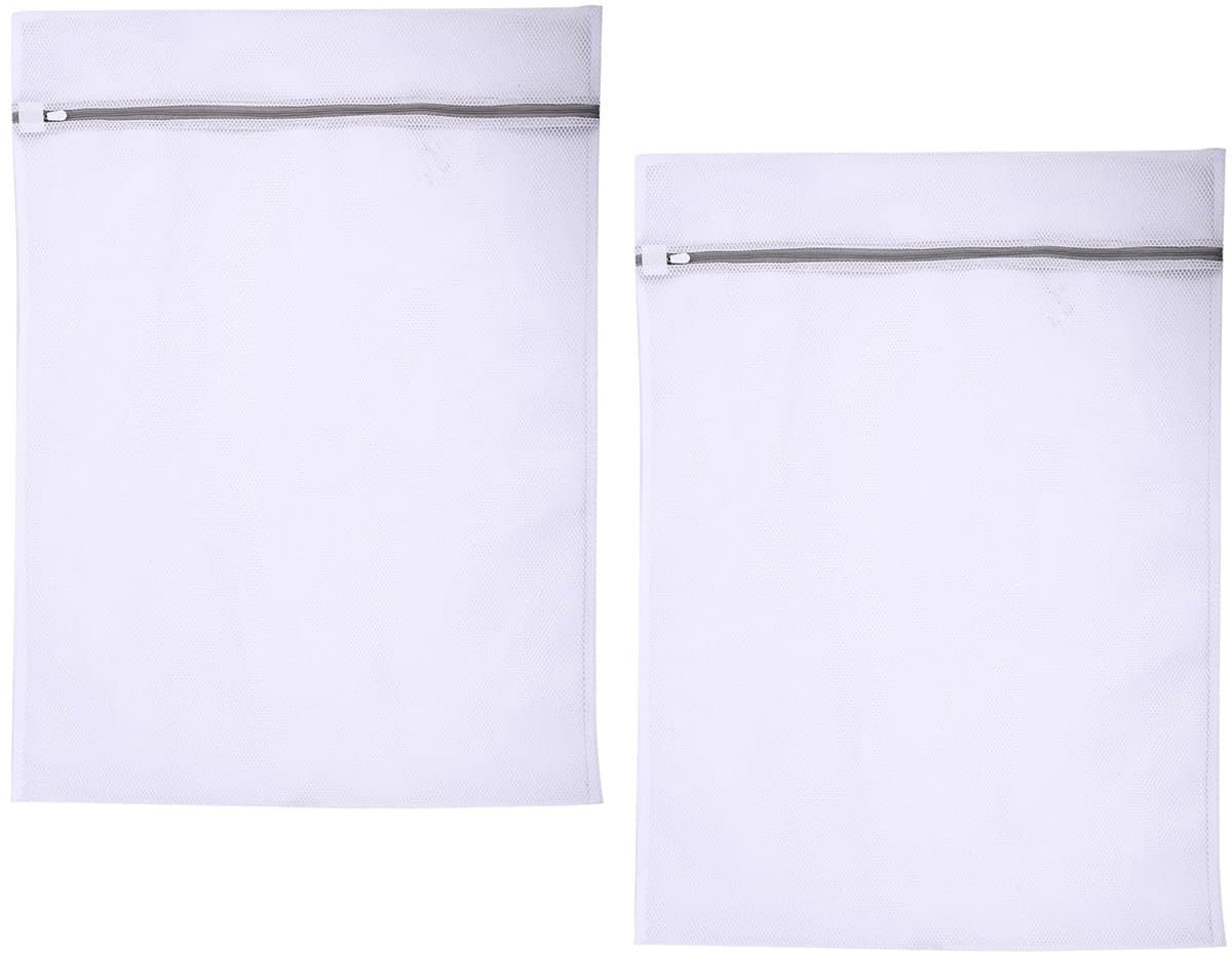 Solidchoice - 2 Stuks Waszakken met Rits voor Kleding — afbeelding 1