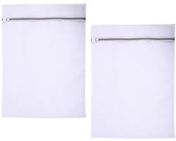 Solidchoice - 2 Stuks Waszakken met Rits voor Kleding