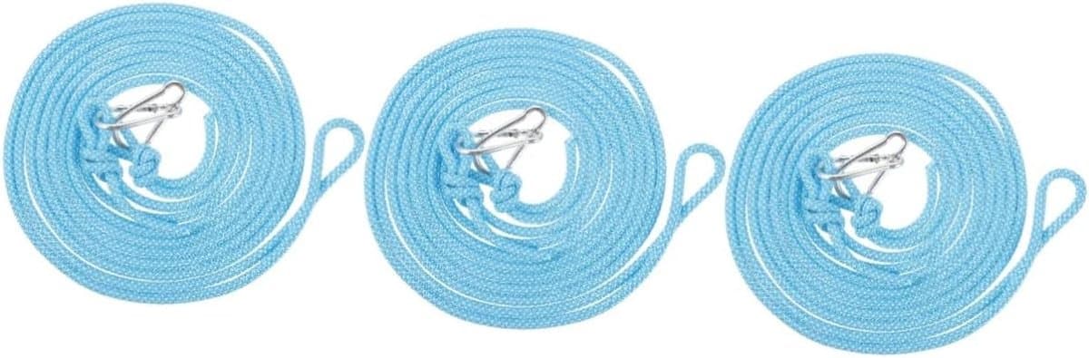 Waslijnen Set - Drooglijnen - Buiten Drogen - Antislip Ontwerp - 3 Stuks - Blauw — afbeelding 1