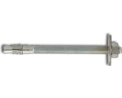 Stalen Ankers - Wandankers Bevestiging - Houtconstructies Bevestigen - Met Grote Ring - 12x180x276 mm - Verzinkt