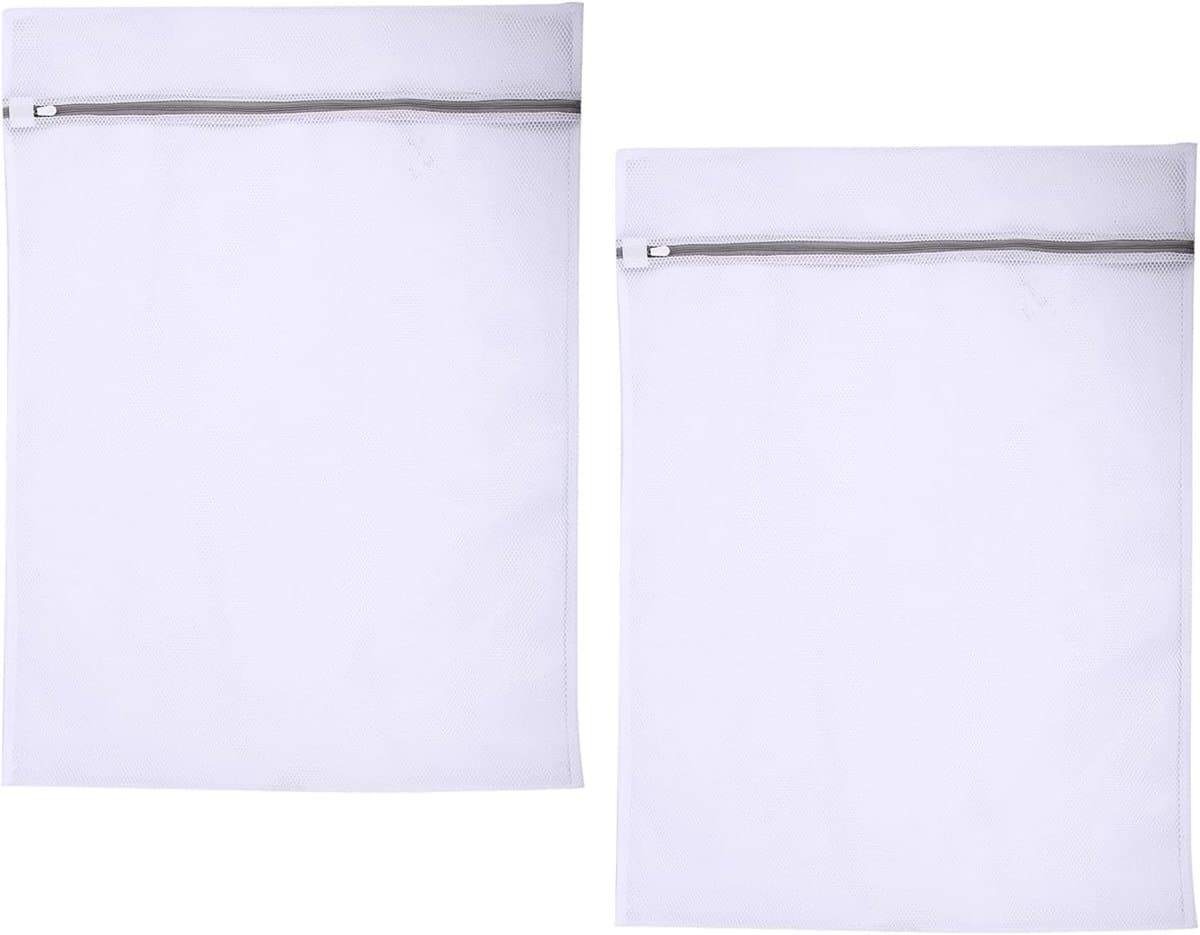 Waszakken 50 x 60 cm - Herbruikbare wasnetten - Stevige rits - Bescherming voor kleding - ShopVlot — afbeelding 1
