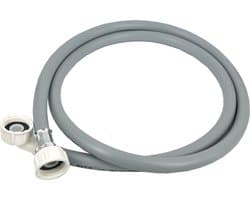 Aanvoerslang wasmachine / vaatwasser 1,5 meter lengte | Te gebruiken tot 60 bar | Universele 3/4 schroefaansluiting | Rechte en haakse slangaansluiting | Multaparts® huismerk