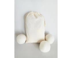 Drogerballen 6 Stuks - Wasbollen - Wasverzachter - Zero waste Dryerballs - Duurzaam - Herbruikbare Droogballen - Wit & Grijs - Energie besparen