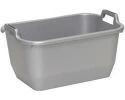 Wasmand Gesloten Rechthoekig 63x45x29cm - 65 L Grijs