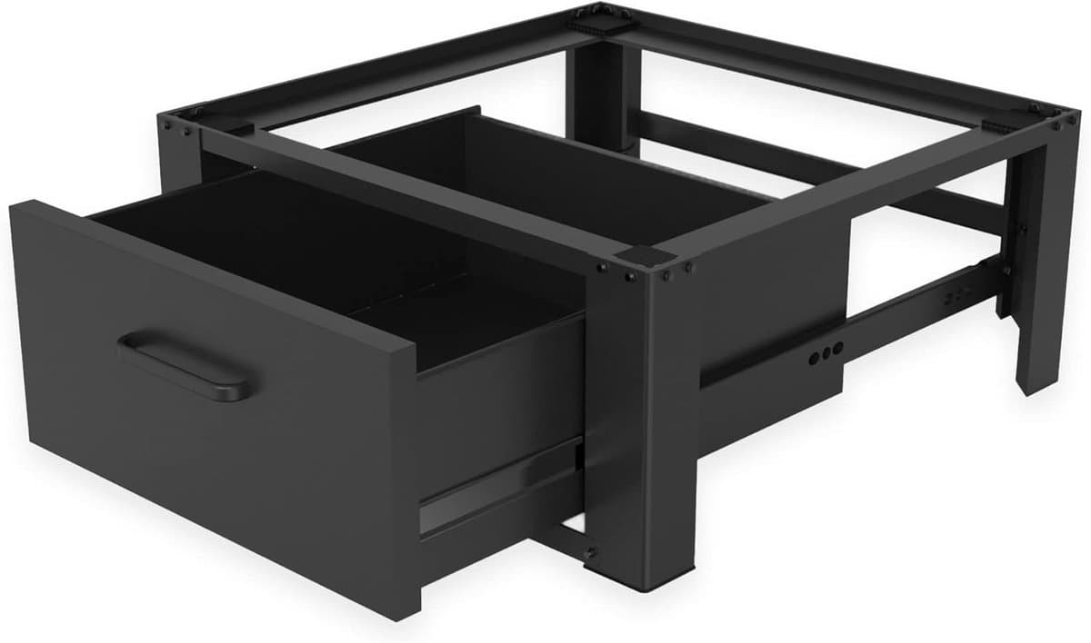 Wasmachine Verhoger - Ombouw - Kast - Zwart — afbeelding 1