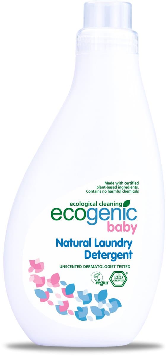 Ecogenic Baby Wasmiddel - 1000 ml - Ongeparfumeerd en Dermatologisch Getest - Voor Babykleding en Gevoelige Huid — afbeelding 1