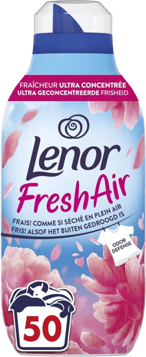 Lenor Wasverzachter Fresh Air Bloesem 50 Wasbeurten - 6 x 700 ml - Voordeelverpakking — afbeelding 1