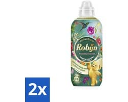 Robijn – Wasverzachter – Intense Paradise Secret – 765 ml - Voordeelverpakking - 2 stuks