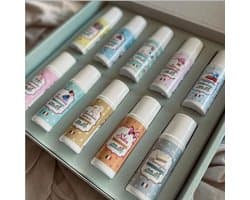 Wasparfum Luxe cadeauset - 10 x 30ML - Cadeauverpakking - Musk geuren - verschillende geuren - Cadeau vrouw - Giftbox - Proefpakket - Proefset