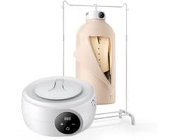 VEVOR Draagbare Wasdroger, Drogtas, PTC-verwarming en LED-display, 600 W