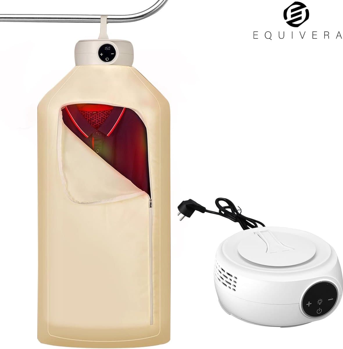Equivera Condensdroger - Mini Wasdroger - Kleine Wasdroger - Droger - Condens Droger - Portable Droger — afbeelding 1