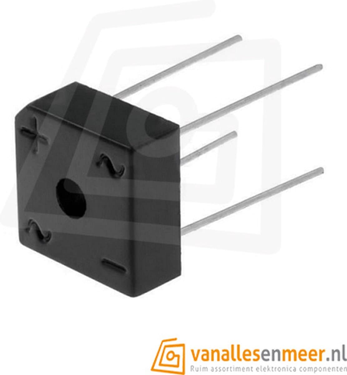 Gelijkrichter KBPC610 1000V / 6A — afbeelding 1
