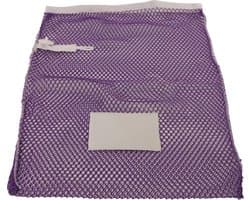 Premium wasnet 40x60 cm - Met knoopsluiting - Paars — afbeelding 1