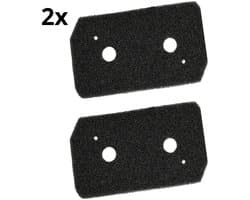 Bramokava – Droger Filter – 2 Stuks – Geschikt voor Bosch Siemens - Condensor Wasdroger Droogkast Schuimfilter – Alternatief voor 12007650 – 225x125x20 mm — afbeelding 1