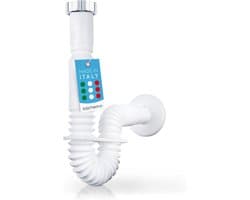 Flexibele afvoerslang voor wastafel - 32 mm - uitschuifbaar van 320-800 mm