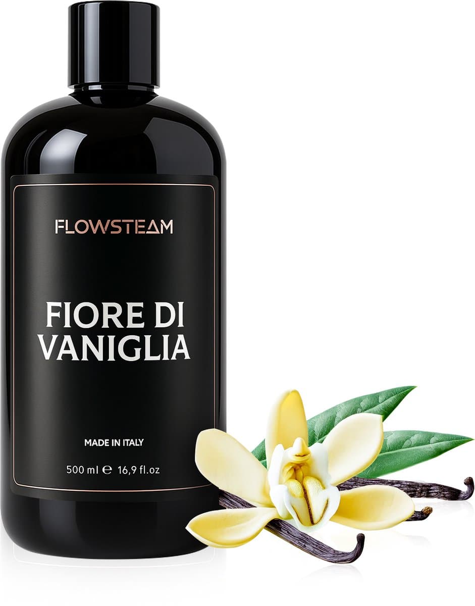 Fiore di Vaniglia wasparfum van Flowsteam® - Italiaanse Wasparfum - 500ML — afbeelding 1