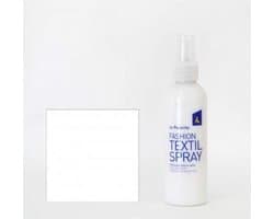 La Pajarita textielverf spray 100ml kokos wit voor knutselen.