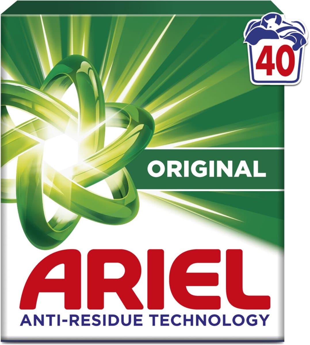 Ariel Waspoeder Original 40 Wasbeurten - 2,2 kg — afbeelding 1