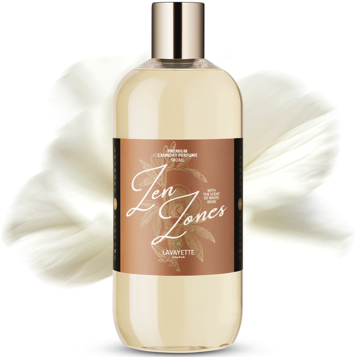 Lavayette Wasparfum 500ml White Musk - Geurbooster - Langdurige Textielverfrisser — afbeelding 1