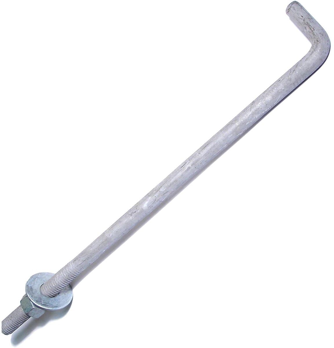 Ankerbouten Set - Bevestigingsbouten Gegalvaniseerd - Stevig Monteren - Hot Dip Gegalvaniseerd - 10 Stuks 16 cm - Grijs — afbeelding 1