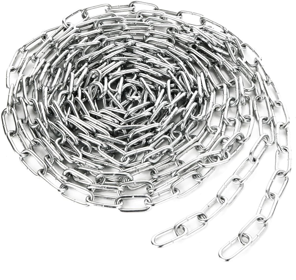 3 mm RVS Ketting 6 m - Sterk en Duurzaam voor Hangen, Wandelen en Droogrek — afbeelding 1