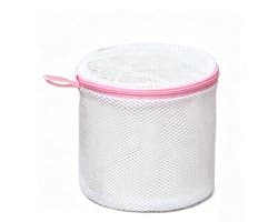 Waszakken (3 stuks) - Waszakken voor ondergoed - Waszakken van mesh - Cilindrische wasmachinezakken met ritssluiting - Speciaal ontworpen voor ondergoed - Geschikt voor het wassen en bewaren van ondergoed, sokken en reiskleding - 15*15*17 cm