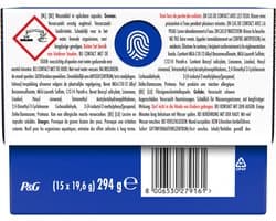 Dash Wasmiddelcapsules 4in1 Platinum Pods Zeebries - 15 stuks