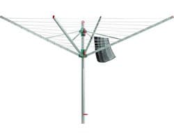 Zeer Sterke Droogmolen Buiten met 60 Meter Lijn en Beschermhoes