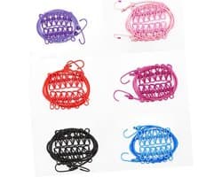 Elastische Waslijn - Reis Waslijn - Kleding Drogen - Met Clips - 190 cm - Zwart