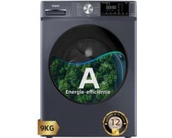 CHiQ CFL90-14586IM3XA - Wasmachine - 9 KG - Space Pro - 16 programma's - AI Smart - Stoomwassen & Quick Wash - 12 jaar garantie op motor - Energieklasse A
