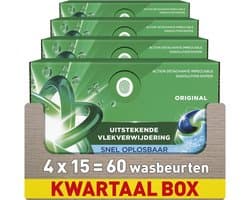Ariel 4in1 Wasmiddel Pods Original - 4 x 15Wasbeurten