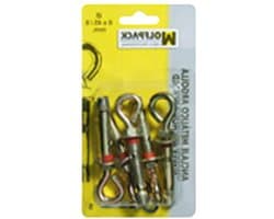 Metalen Ankers - Hulsankers - Bevestigen - 5 Stuks - 6 x 45/8 mm