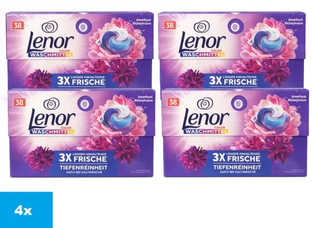 Lenor pods Amethyst 4x38 Wasbeurten — afbeelding 1