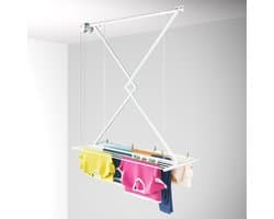 Foxydry Mini 152 cm plafond droogrek - wit - handbediend — afbeelding 1