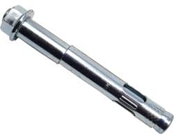 Zeskantmoer mouw anker - Bouten ankers - Zware bevestiging - Hoge sterkte - M20 x 151mm - Zilver