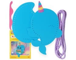 Creator Zone Serie - Narwal Tas Creatief Doe-Het-Zelf Set - 35 Onderdelen - Voor Kinderen