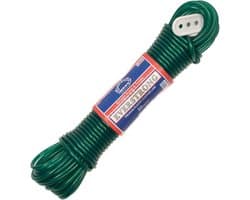Premium Kwaliteit Stalen Kern PVC Waslijn 4,7 mm - Duurzaam en Weerbestendig 10 m