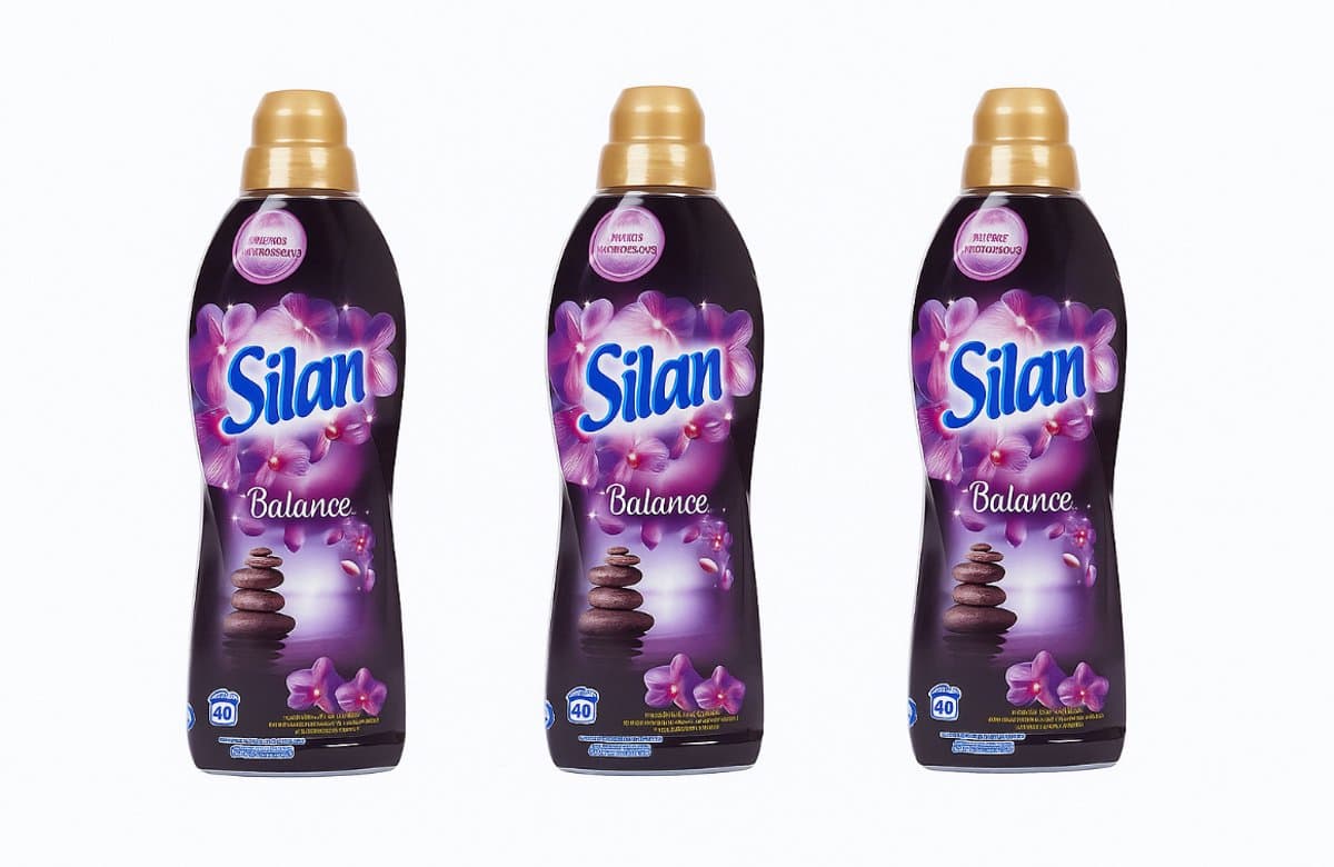 3 stuks Silan Wasverzachter 880 ml – Intense Geurbeleving – Met Patchouli-olie en Paarse Orchidee — afbeelding 1