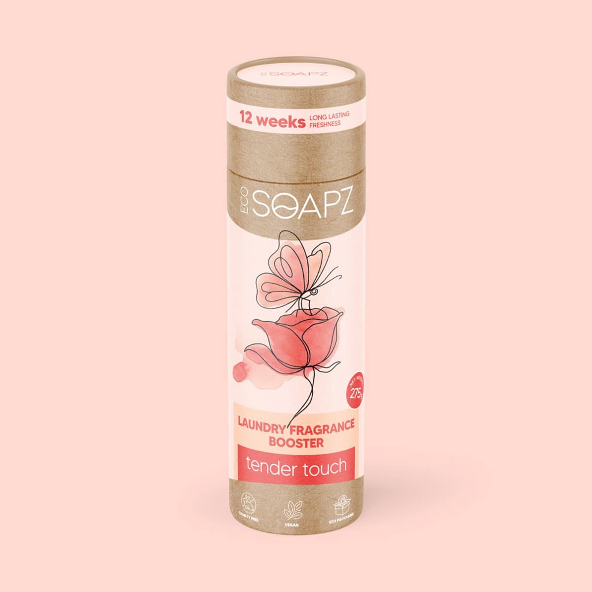 ecoSOAPZ Wasparfum Boosters – Tender Touch (275 g) — afbeelding 1
