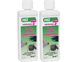 HG vlekweg 2 | vlekken verwijderaar voor o.a. viltstift, vet, olie, Smeer, frituurvet, Schoensmeer - 2 Stuks !