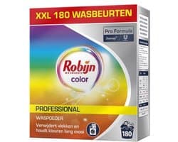 Robijn Professional Wasmiddel Poeder Gekleurde Was 180 Wasbeurten Pro Formula 8 kg