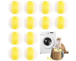 Wasballen, wasballen, haarvanger voor wasdroger, dierenharen, wasbal, herbruikbaar, pluisballen, wasmachine, voor hondenharen en kattenharen