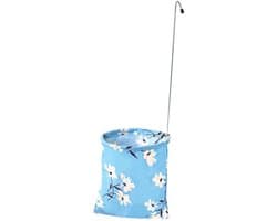 Peggy Perfect wasknijperzak bloemenprint, van stof, 170×170×570 mm