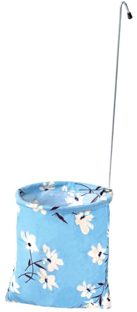 Peggy Perfect wasknijperzak bloemenprint, van stof, 170×170×570 mm — afbeelding 1